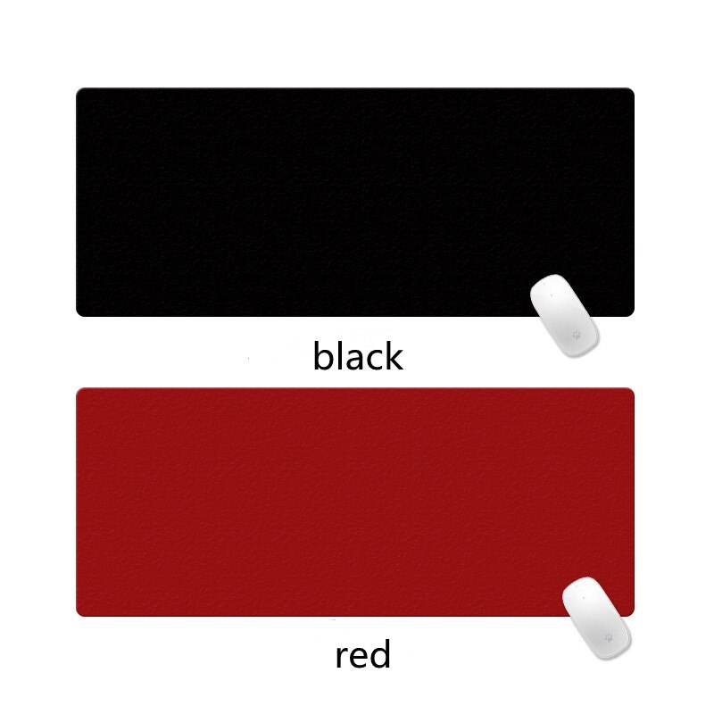 PU Leather Mouse Pad Laptop Computer Desk Mat Home Office Waterproof Anti-slip Modern Keyboard Mice Pad Writing Mat: 21x26cm E