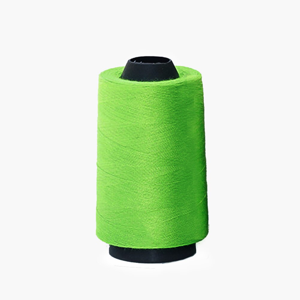 Holdbar sytråd 3000m yards krydssting strikning symaskine industriel tråd hjem multifunktionel polyester tråd  #3: Myntegrøn