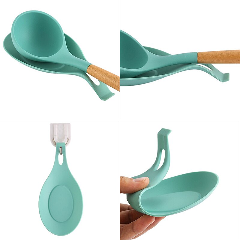 Ustensiles de cuisine en Silicone ensemble d'ustensiles de cuisine antiadhésifs de cuisine résistant à la chaleur outils de cuisson avec outils de boîte de rangement