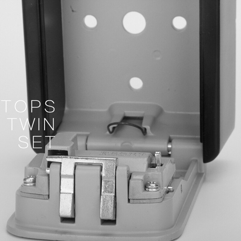 Coffre-fort mural antivol pour clés d'extérieur, avec mot de passe, boîte de rangement  nc99