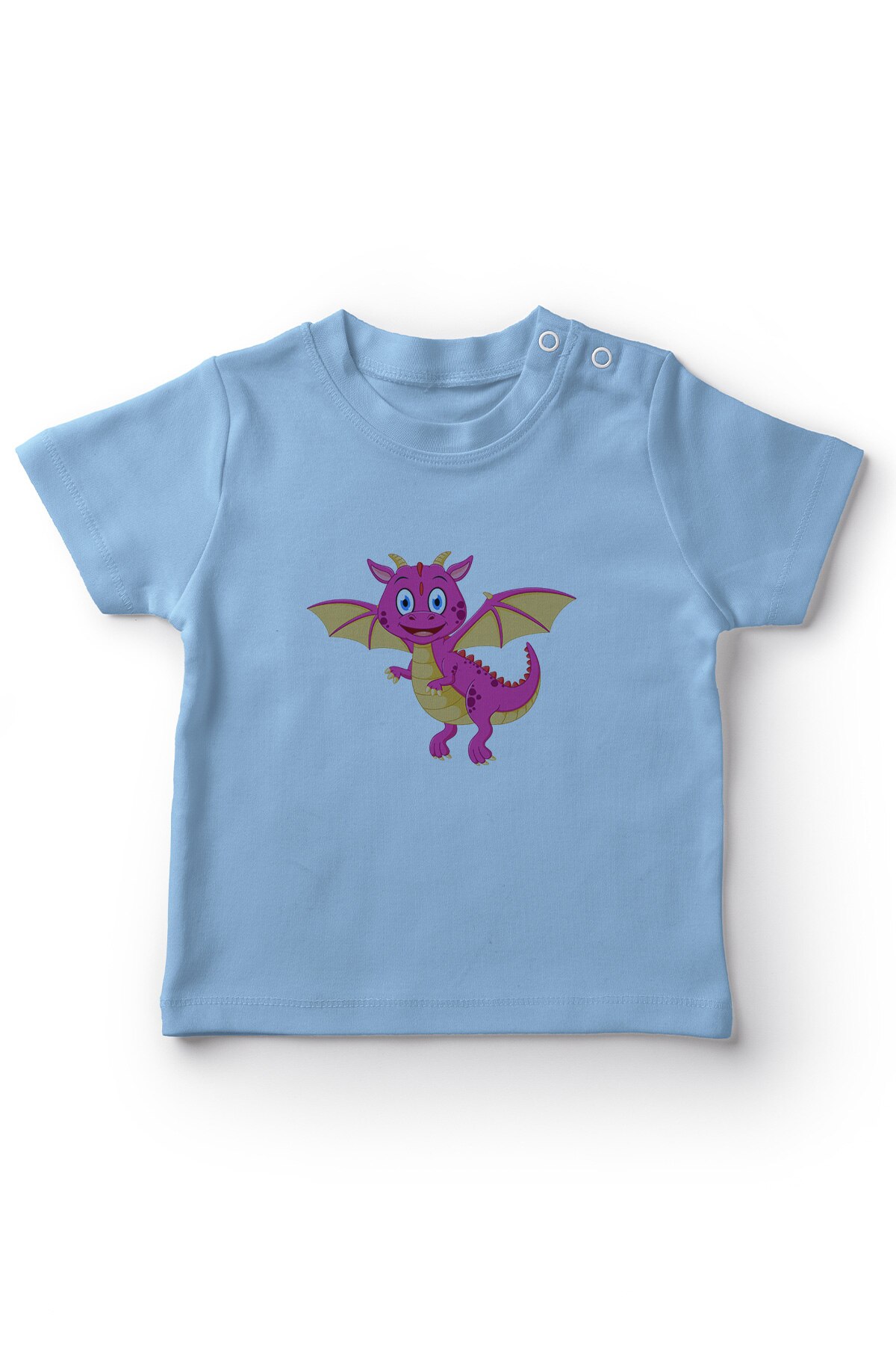 Angemiel bébé mignon Dragon bébé garçon T-Shirt bleu