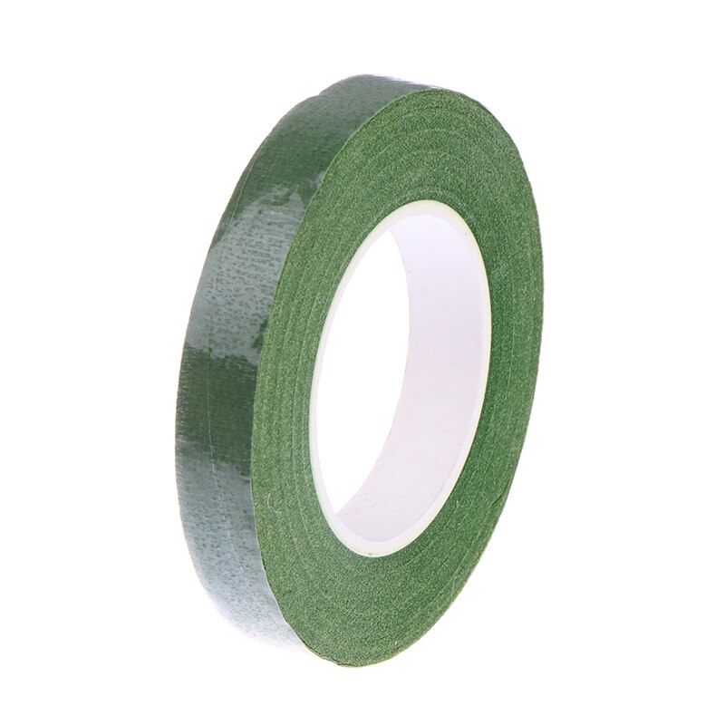 Cinta de papel verde autoadhesiva de flor de seda Artificial 30M, película para injertos florales, tallo para guirnalda de guirnaldas, manualidades DIY