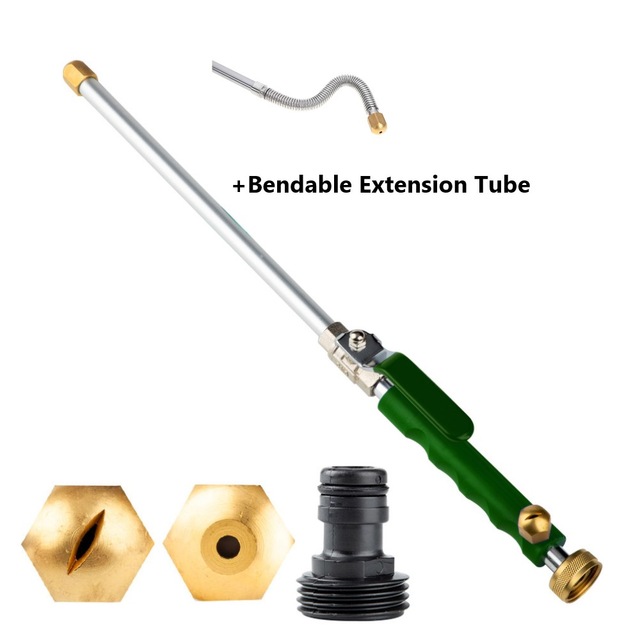 High Pressure Water Gun Metal Water Gun High Pressure Power Car Washer Spray Car Washing Water Jet Pressure Washer Garden Tools: G