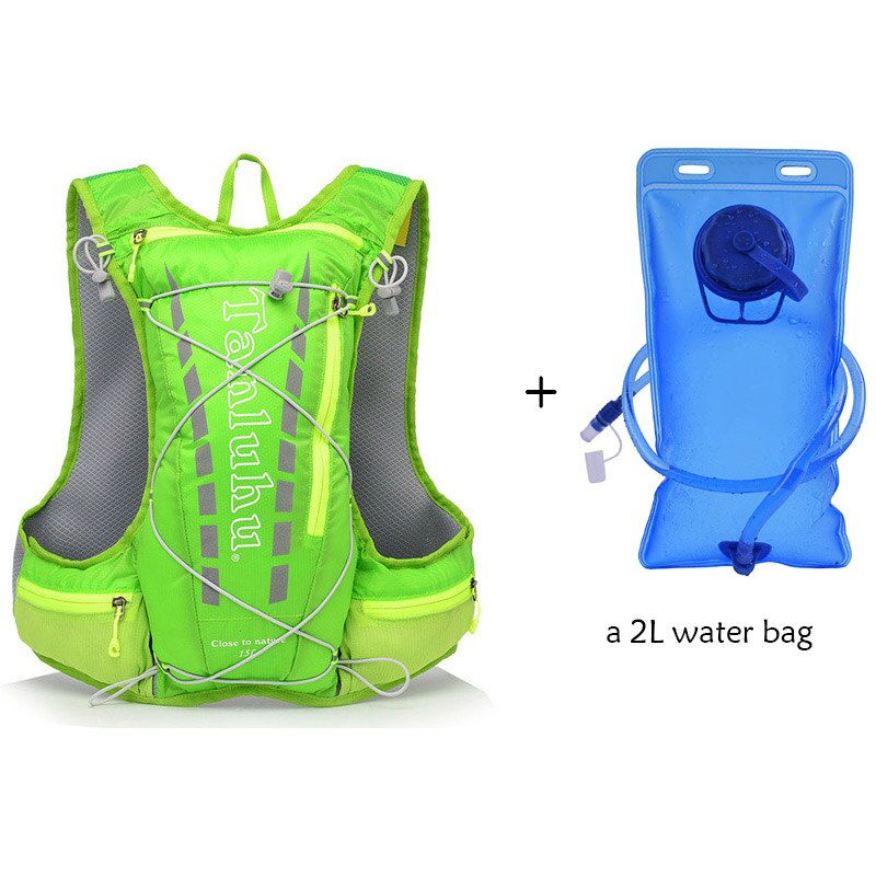 15L Hydratatie Running Rugzak Tas Waterzak Tas Hydratatie Rugzak Camelback Packs Wandelen Camping Fiets Fietsen Klimmen (Rose Red