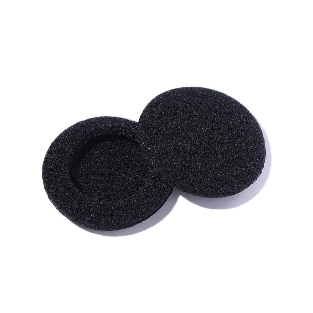 Reemplazo suave 35mm 40mm 45mm tapa de auriculares 50mm 55mm 60mm 65mm tapones para los oídos tapa almohadilla de espuma para auriculares almohadillas para los oídos de espuma de esponja: Olive