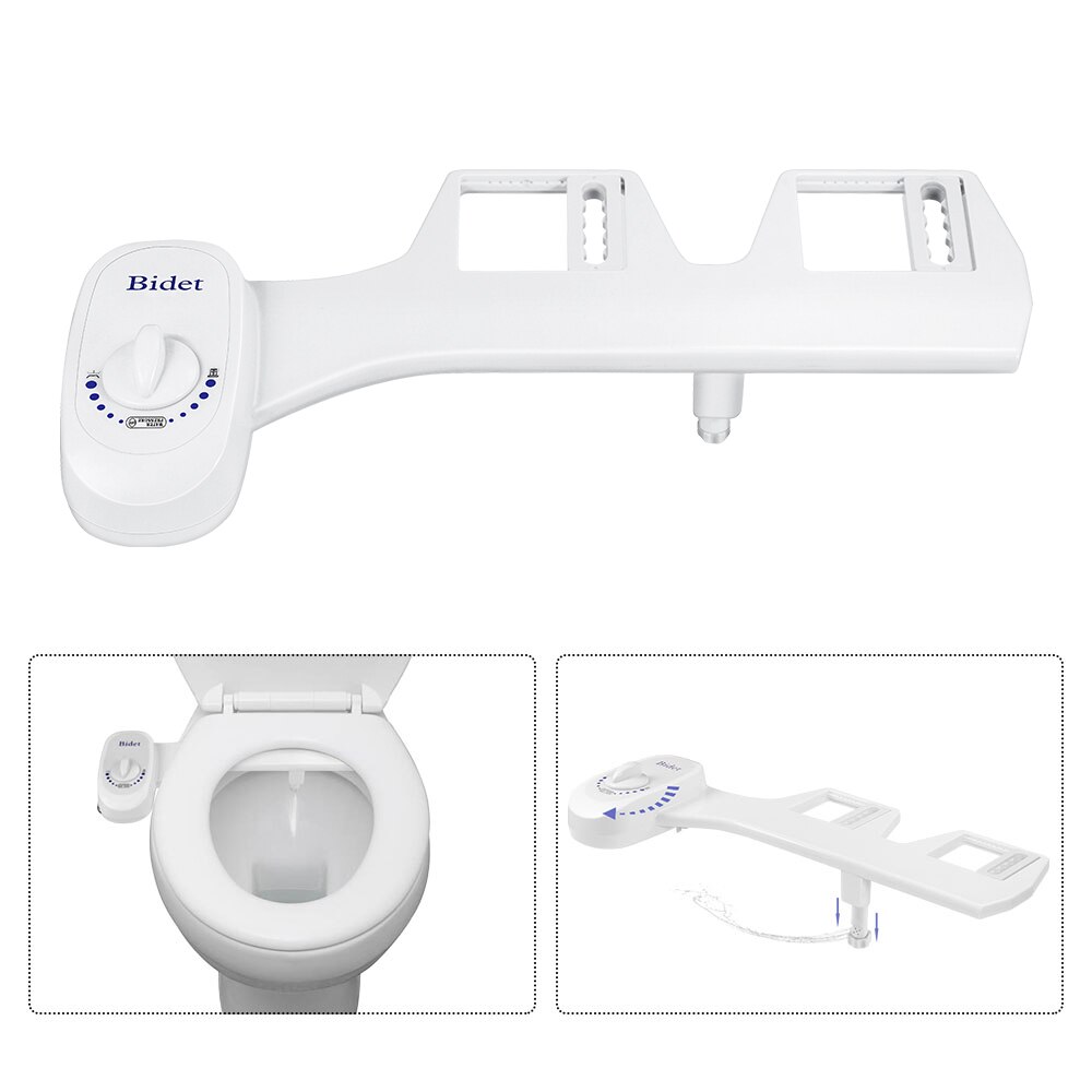 Toilet Seat Bidet Sprayer Bidet Attachment Shower Nozzle Flushing Sanitary Device For Smart Toilet Seat Bathroom Bidet Toilet