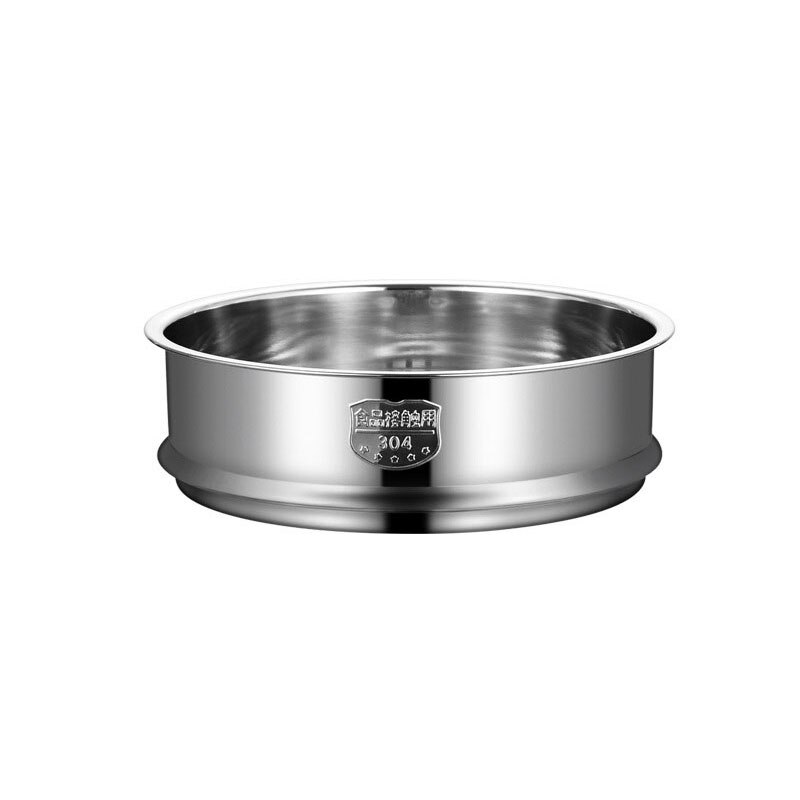 304 Stainless Steel with Double Ear Drain Basket Rice Cooker Food Steaming Grid TrayPot Dumplings Steamer Kitchen Cooking Tools: 3
