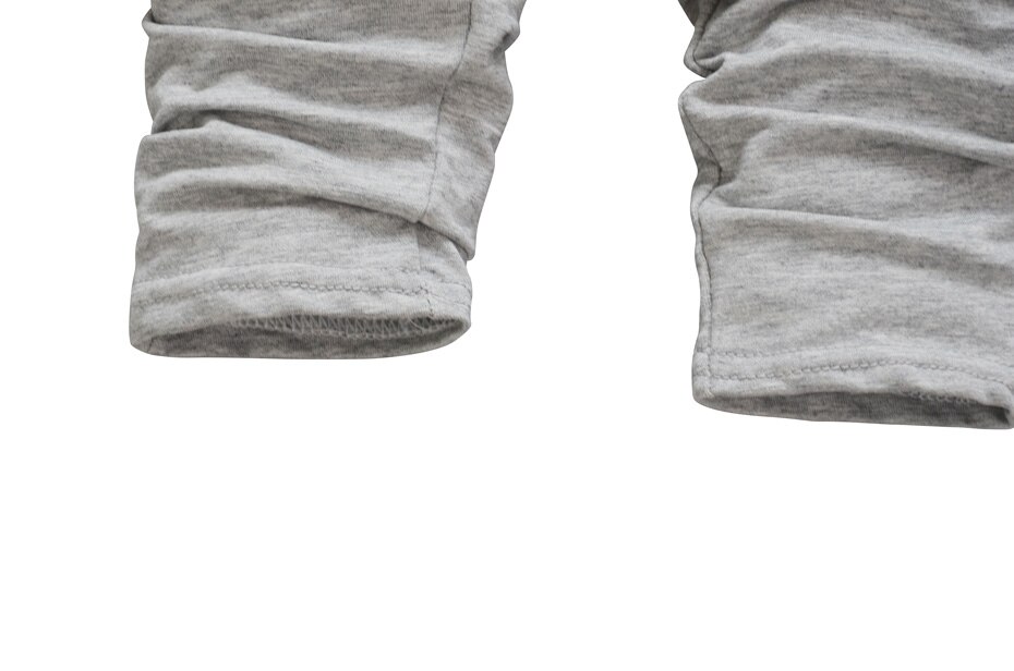 Daivsxicai Spring Children Boys Pants Solid Color Pants Baby Boys Autumn Legging Pants Children 7-24 Month