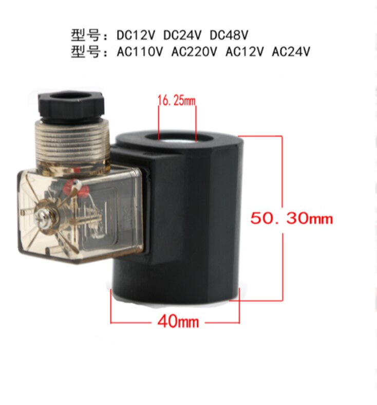 Twee-Positie Twee Normaal Gesloten Schroefdraad Plug Twee-weg Cut-Off Hydraulische Lift Magneetventiel DHF08228ZSV08-2NCSPL