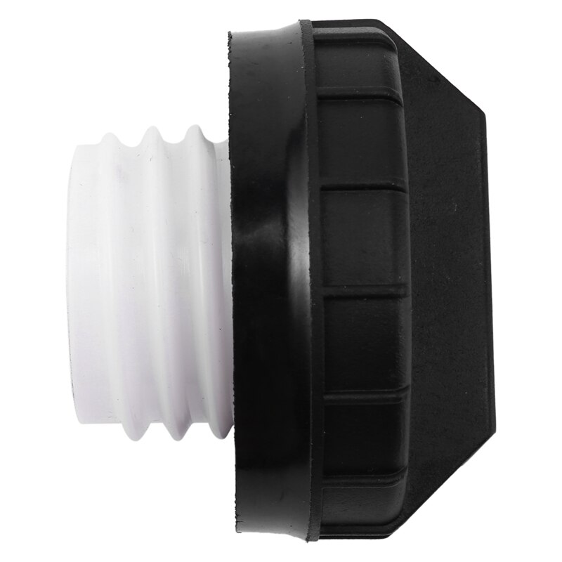 Savadi-Car Non-Locking Gas Cap Cover Fuel Door For 1997-2006 Jeep Wrangler TJ – Black Aluminum/ABS