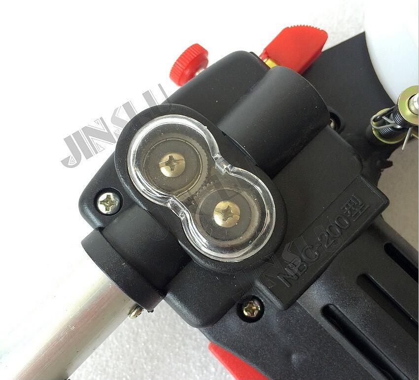 DIY Brand MIG Spool Gun Push Pull Feeder Aluminum Welding Torch without Cable DC 24V Motor Wire 0.8-0.9mm