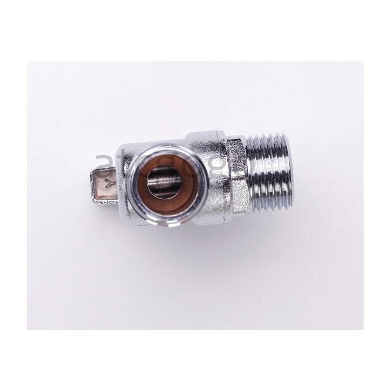 Ball core full open large flow angle valve