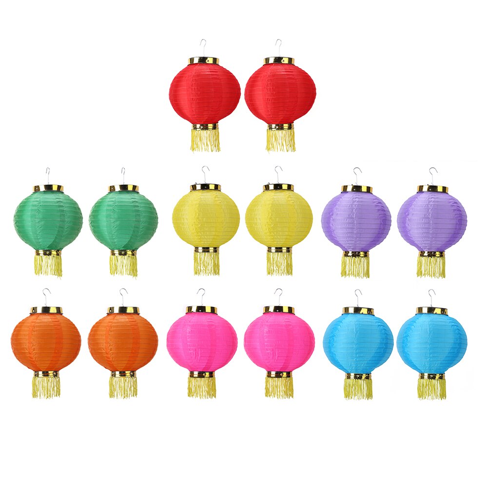 2 Stuks Ronde Lantaarn Chinese Licht Ballen Voor Bruiloft Verjaardag Decor Ambachtelijke Diy Opknoping Lantaarn Jaar Party decor