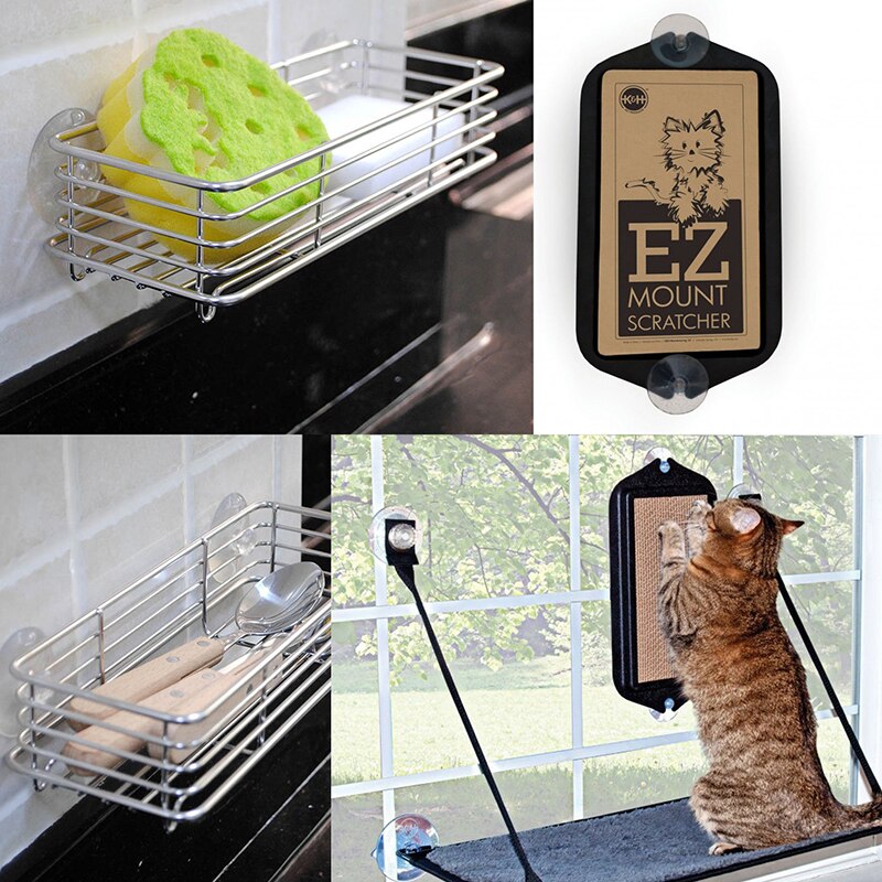 20/10 stuks doorzichtige zuignappen, zuignappen, haakhanger voor raam, keuken, badkamer, poppenspeelgoed, koelkast, autoglas 45mm