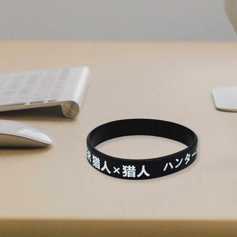 Hunter×hunter Siliconen Polsbandjes Rubber Sport Armband Mode Accessoires Trendy Armband Voor Vrouwen Mannen
