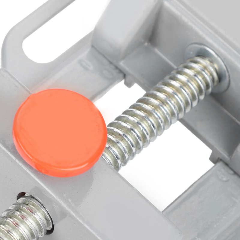 Drill Press Vise 70mm Mini Household DIY Aluminum Alloy Vice Flat Pliers Bench Clamp