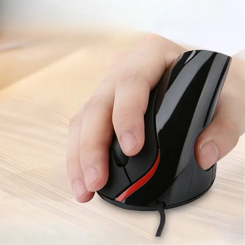 1600 dpi usb vertikal trådbunden mus ergonomiskt handledsstöd spelmöss för pc laptop mus mus för laptop mus för dator
