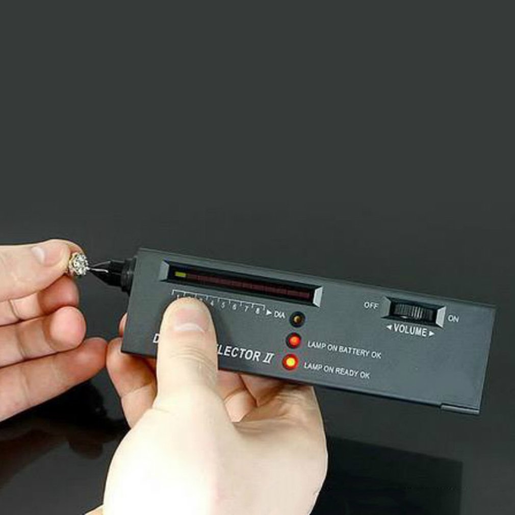 Diamond Tester High Accuracy Gem Selector Jewelry Watcher Tool LED Diamond Indicator Test Pen