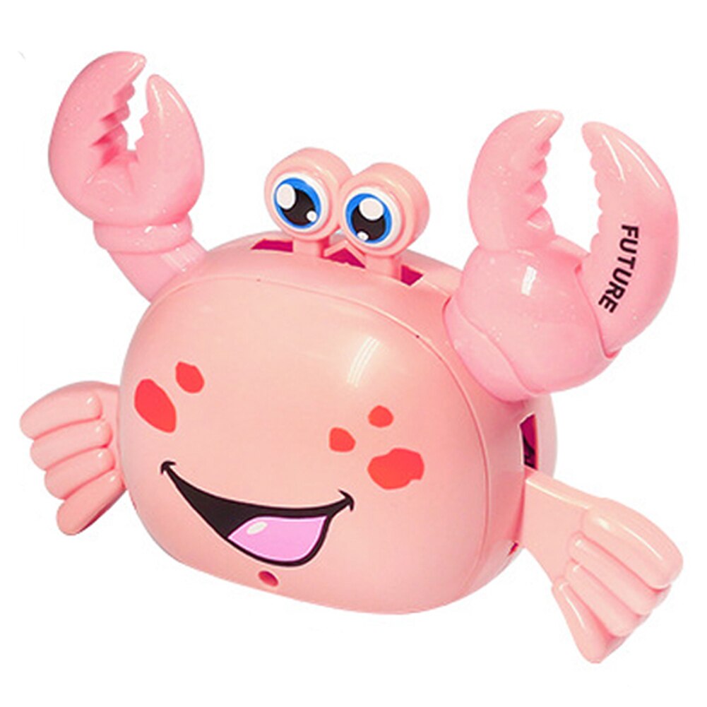 Outdoor Speelgoed 360 Graden Lopen Cartoon Elektrische Krab Met Led Muziek Voor Jongens En Meisjes Lbv