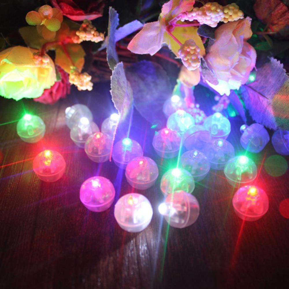 10 stk led mini festlys dekorasjon ball lys ballong lys bar papir lanterne bryllup ballong lampe dekor lamper natt