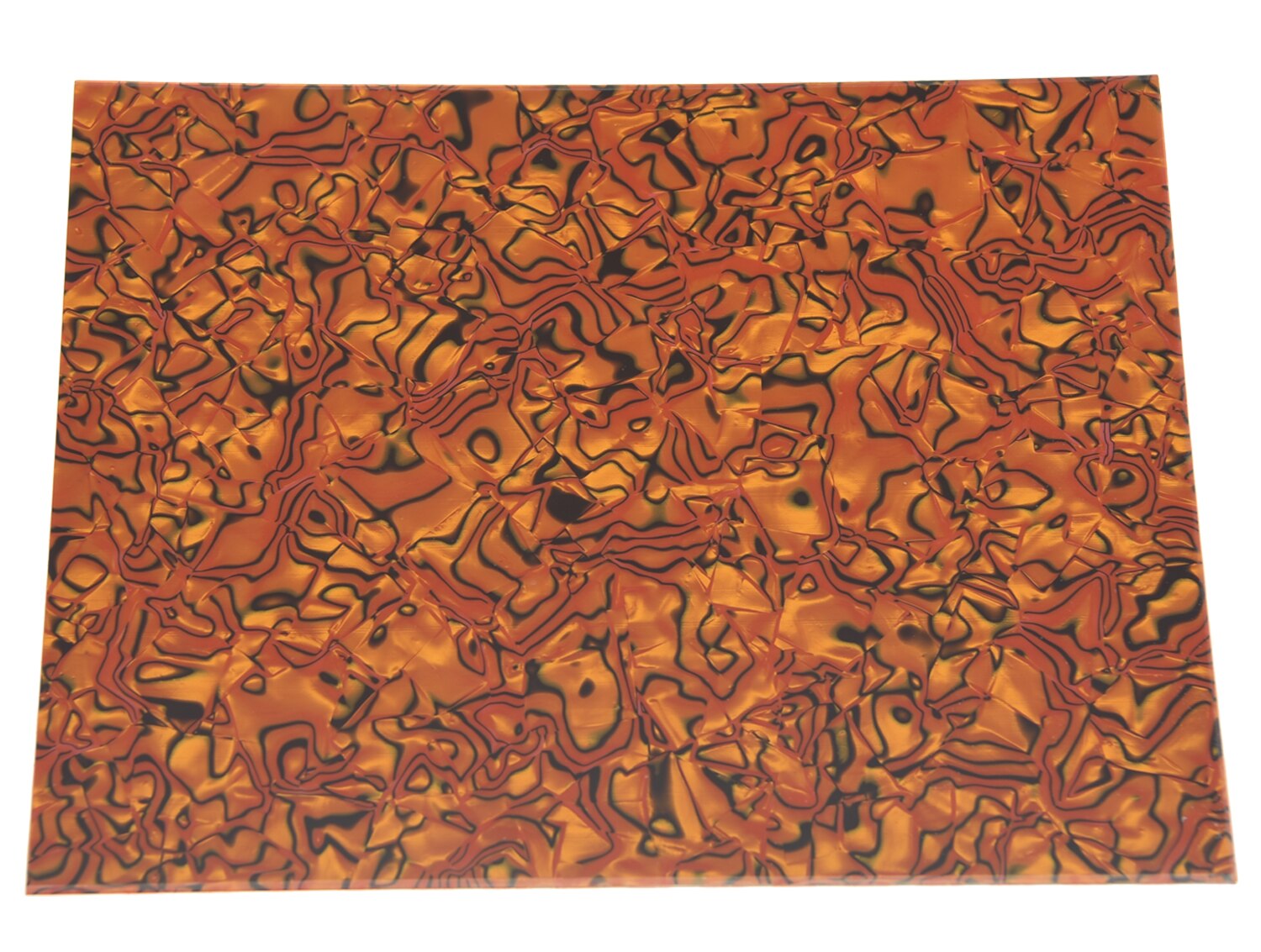 Dopro-guitare acoustique auto-adhésive 25x20cm, feuille de matériau grattoir auto-adhésive, choix en 10 couleurs: Tiger Stripe