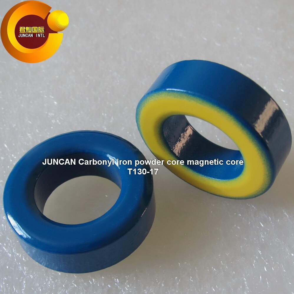 T130-17 High frequency magnetic core of carbonyl iron powder core soft magnetic core high Q