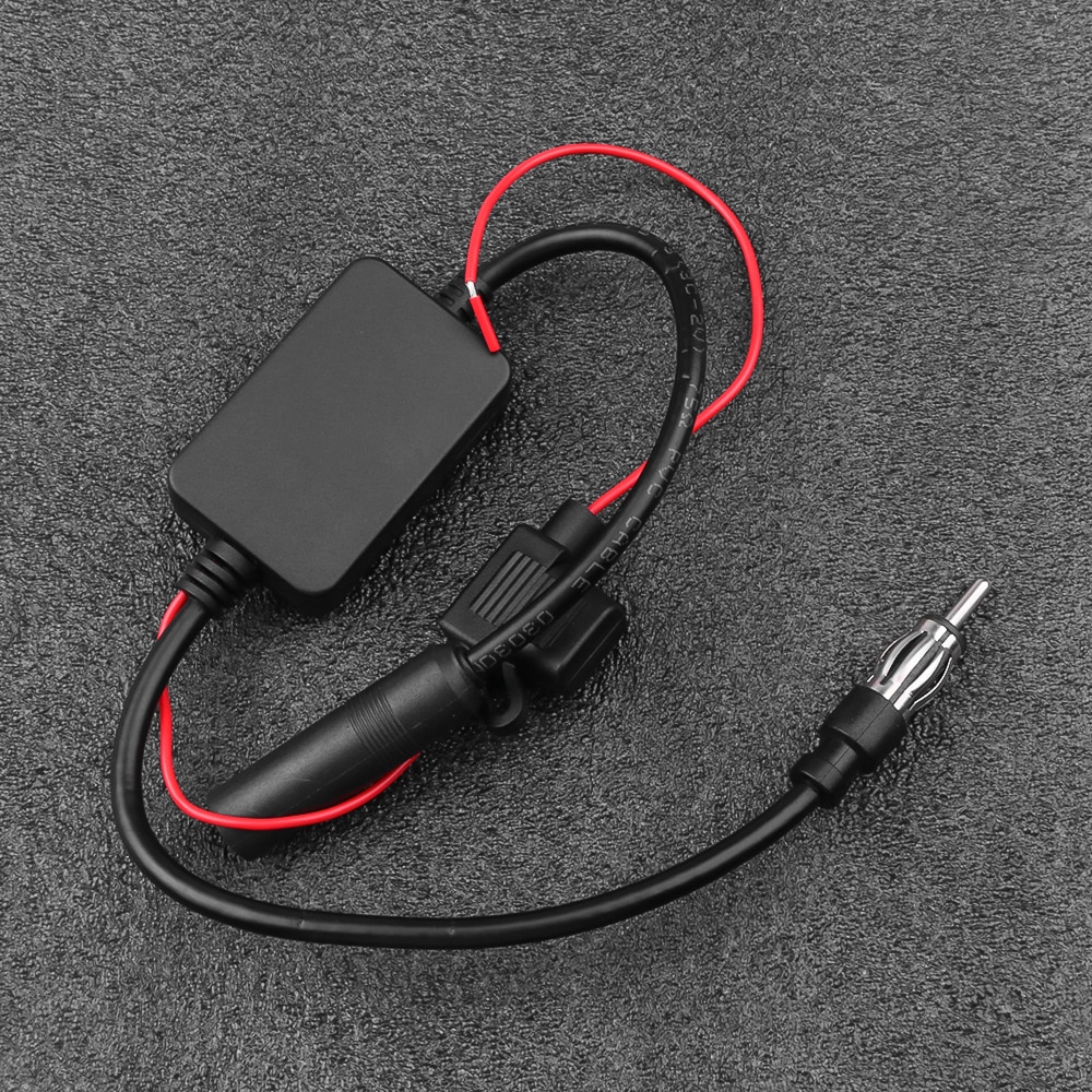 Auto Car Radio FM Antenna Signal Amp Amplifier Marine Car Vehicle Boat RV Signal Enhancer Device ANT-208 FM Aerial