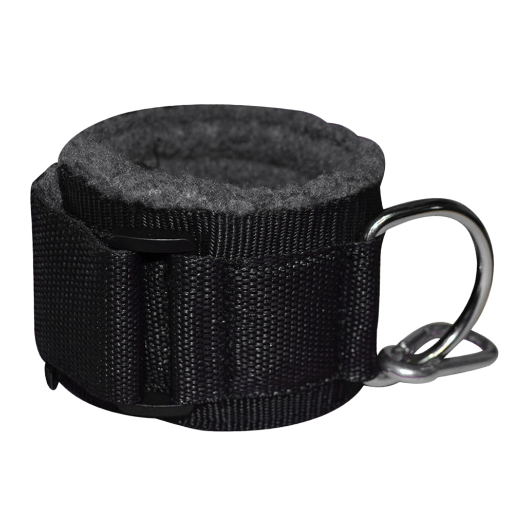 Correa de tobillo acolchada para ejercicio físico, brazalete para glúteos, extensiones de piernas