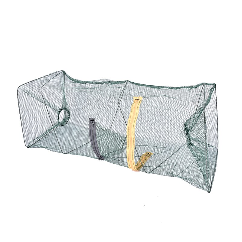 S/M Visnet Voor Krab Vissen Crawdad Garnalen Minnow Visaas Trap Cast Dip Opvouwbare Netto Kooi Vissen toegang