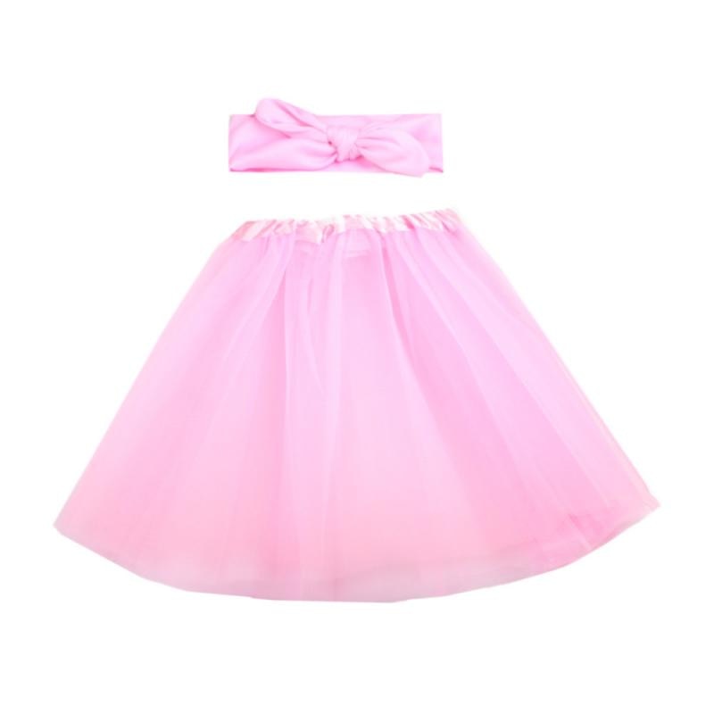 1 ensemble bébé Turban Tutu bandeau souple et élastique est un bon outil pour la photographie de bébé adapté aux enfants de 0-2 ans: 04