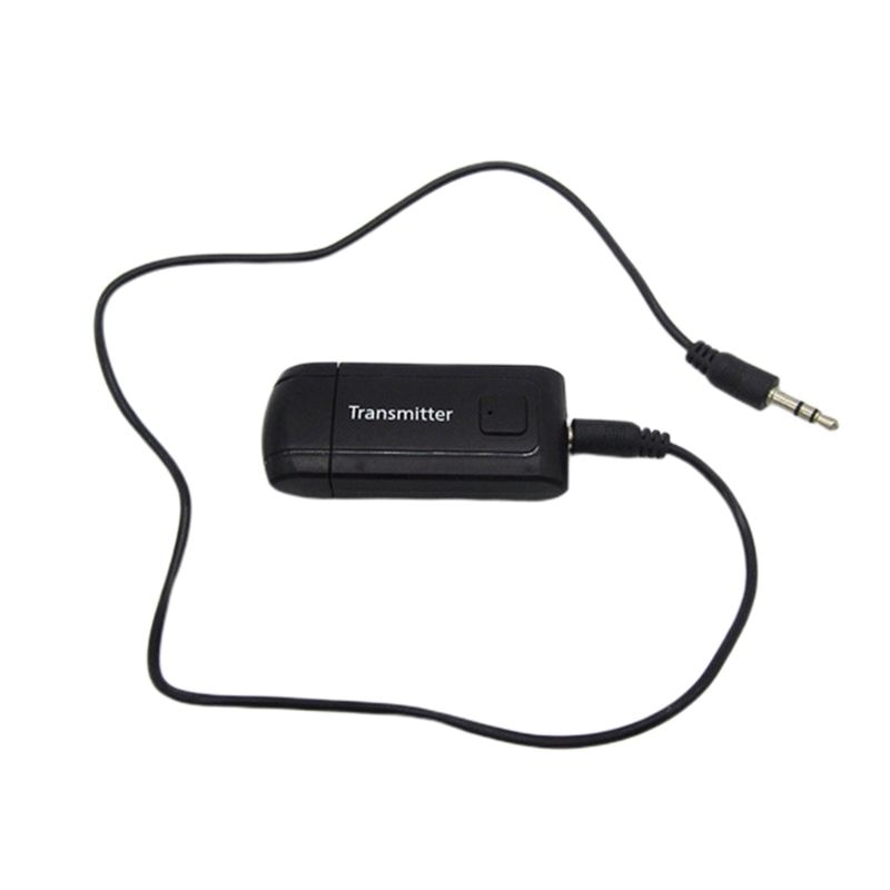 3.5mm stereo aux musik adapter usb dongle trådløs bluetooth 4.2 sender modtager til tv pc computer telefon hovedtelefon