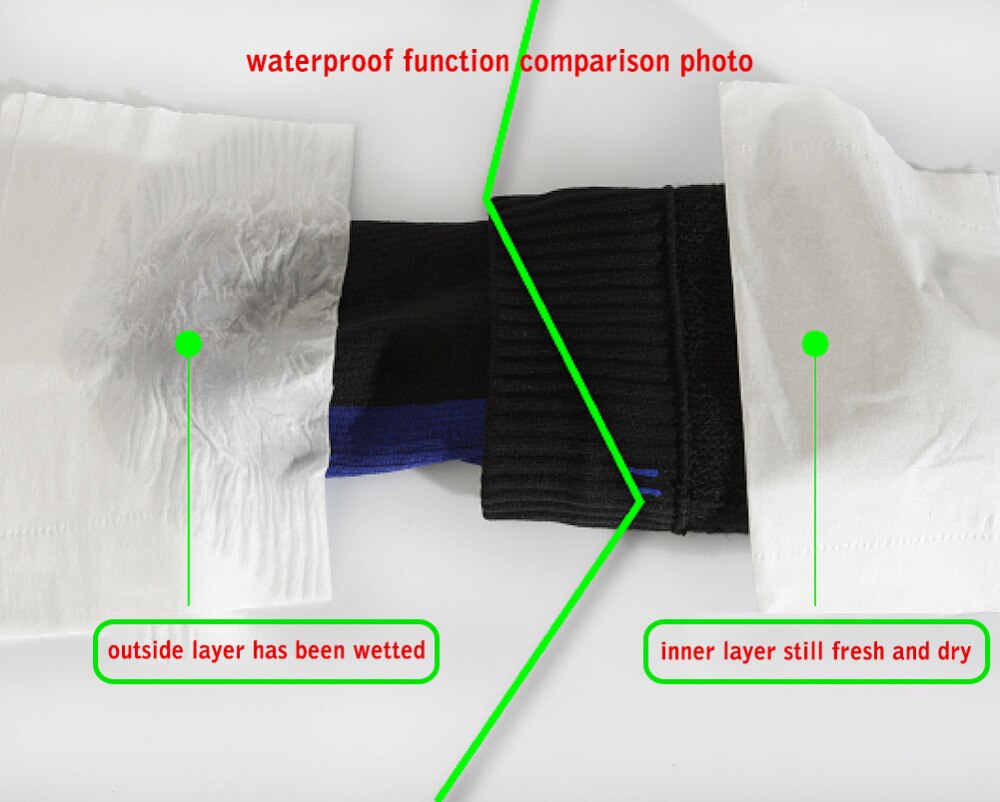 WATERFLY Unisex Fietsen Sokken Waterdichte Ontgeuringseffect Warme Ademende Sokken Voor Racing Wandelen Outdoor Sport Skiën