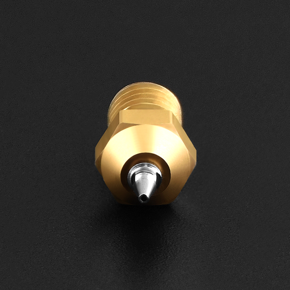 arrivals for E3D V5 V6 Brass Nozzle threaded 0.2/0.3/0.4/0.5mm Removable Stainless Steel Tips for Ender-3 CR10 j-head Hotend