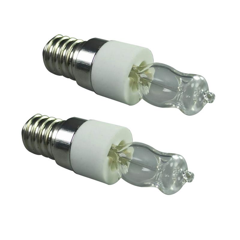 40w/50w e14 ovnpærer, 110v/220v halogenovnpærer, temperaturbestandig 500 ℃, sikker tørretumbler-mikrobølgeovnspære