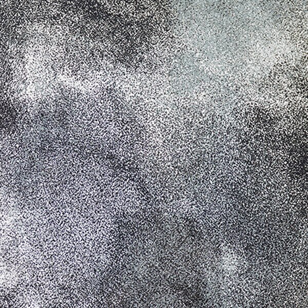 Tela de seda pura crepé de chine, 17momme, 135cm de ancho, mini estampado de manchas, SCDC1194