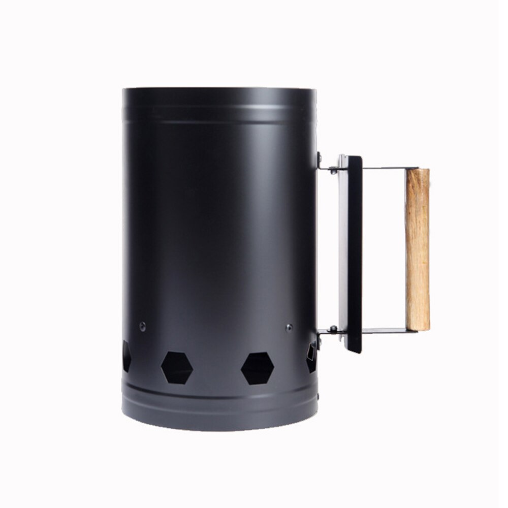 Barbecue Houtskool Lood Brandende Licht Buis Barbecue Schoorsteen Starter Houtskool Grill Staal Rapid Quick Fire Aansteker Outdoor