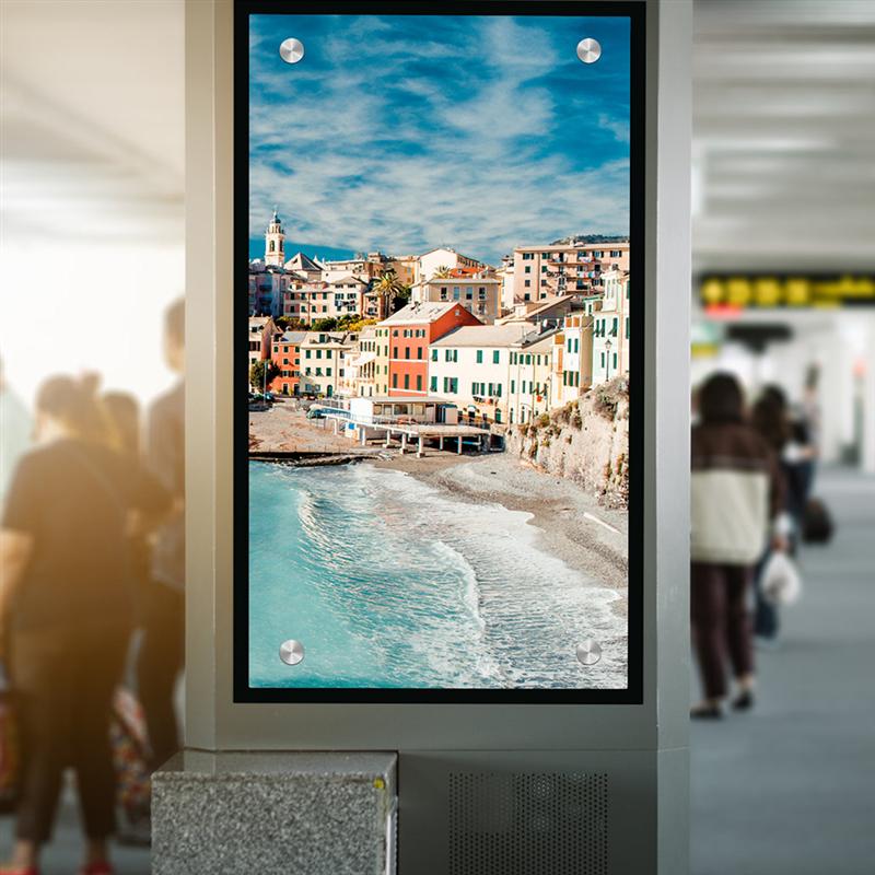 20pcs Glass Fasteners Stainless Steel Acrylic Advertisement Standoffs Pin Nails Billboard Fixing Screws Hardware