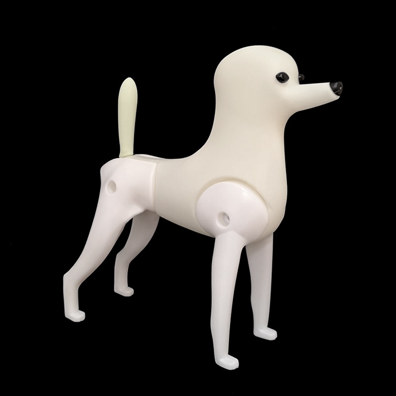 Pleje model hund puddel klip mannequin til pleje praksis (kun puddel hund dummy)