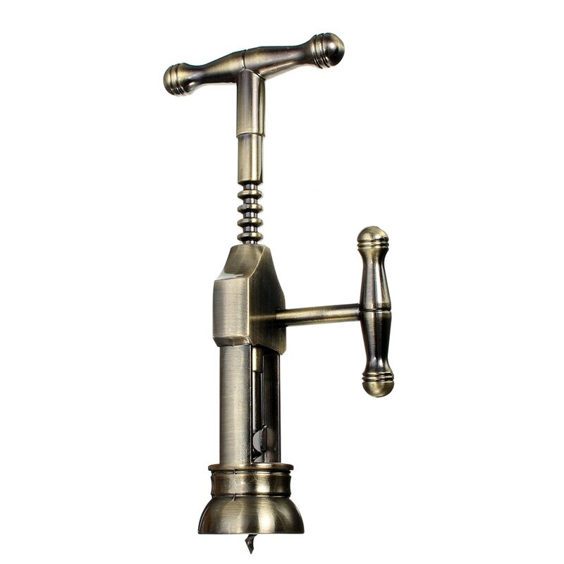Red Wine Bottle Opener Antique Bronze Durable Champagne Opener Wine Bottle Remover Corkscrew Cork Puller For Restaurant Opener