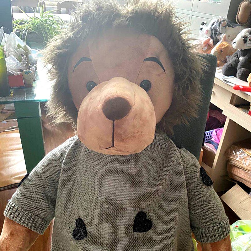 15/130Cm Minomi Leeuw Gevulde Hanger Pop Pluche Dier Speelgoed De Lee Minho Koning Leeuw Verjaardag Voor Kids