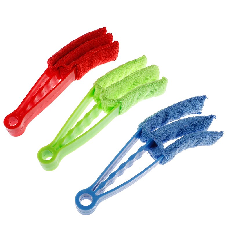 Plumero con cepillos venecianos, limpiador de microfibra, cortinas, pinzas para el hogar, herramienta de limpieza para teclado de ordenador, 1 Uds.
