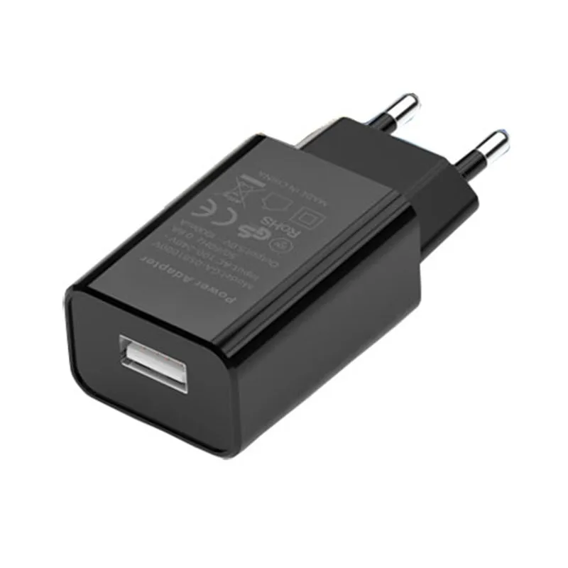 Mini cargador de pared USB de 5V 1A, cargador de teléfono móvil, adaptador de cargador de viaje con enchufe europeo para iPhone 13, Android, xiaomi, mi11, huawei mate30: UE