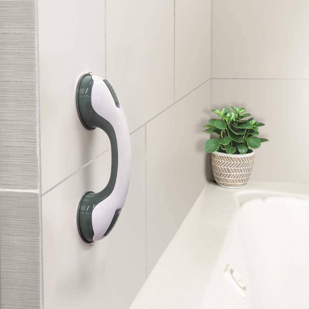 2022 Shower Handle Safety Helping Handle Anti Slip Support Toilet Bathroom Safe Grab Bar Vacuum Sucker Suction Cup Handrail: 1 PC