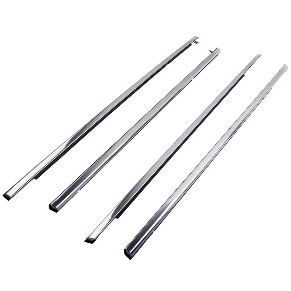 4PCS Chrome Weatherstrip Window Moulding Trim Seal... – Grandado