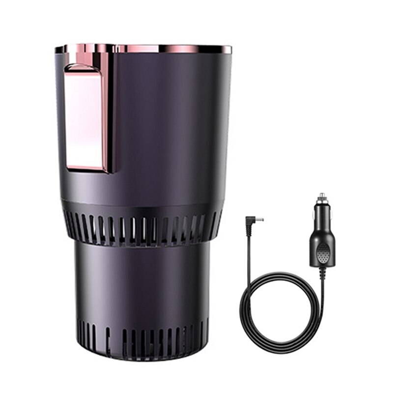 Smart Car Cooler and Warmer,Portable Electric Heating Cup Car Water Kettle with Press Sn Control LED Digital Display