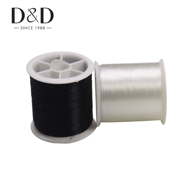 100m nylon tråd uelastisk tråd armbånd smykker diy tøjmaterialer sytråd 0.13mm