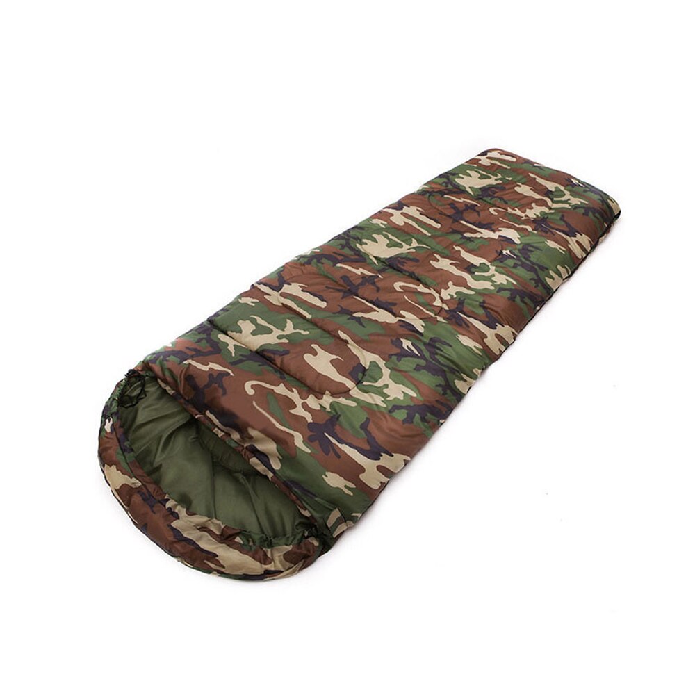 Outdoor Sleeping Bag Mountaineering Camping Sleeping Bag With Hat Air Cotton Sleeping Bag