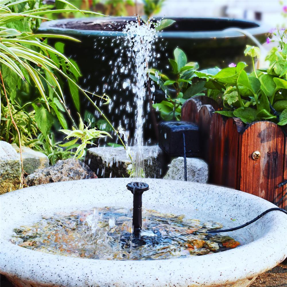 Ad alta Pressione solare alimentato Fontana Pompa kit 10V Pannello Ad Energia Solare per giardino stagno piscina Pesce Bagno di Uccello Giardino decorazione