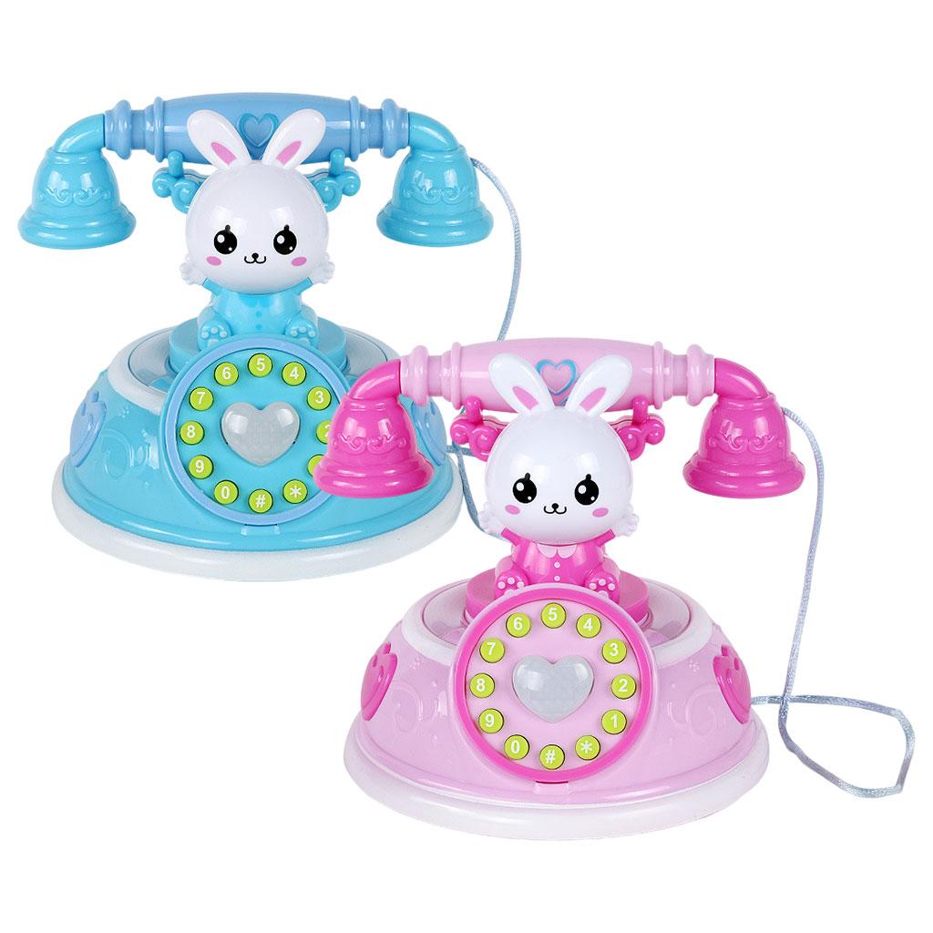 Multifunctioneel speelgoedtelefoontje, gesimuleerde vaste lijn, speelgoedtelefoontje voor baby's en peuters