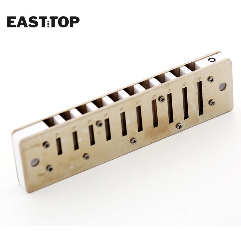 EASTTOP-armónica T008, instrumento con 10 orificios